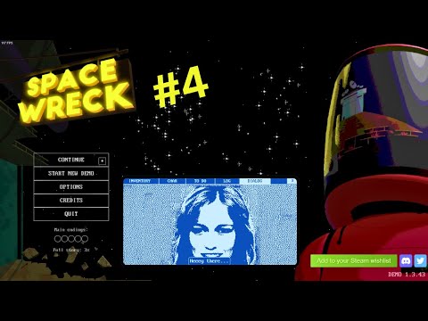 Let's Look Space Wreck Demo #4 A Special VR Experience - Gameplay SciFi CRPG Released Oct 2023