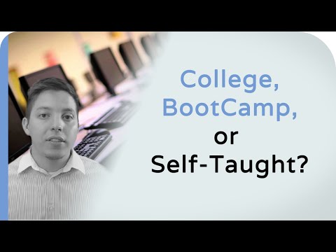 Code Bootcamp | Teach yourself to code | College for CS degree