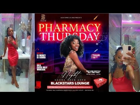 VLOG| come with me hosting guys. Blackstarlounge Kilimani it was a Mazza.💃💃💃