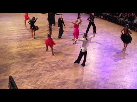 Jaroslav Novák & Ekaterina Lebedeva, MČR LAT 2017, 2.kolo Cha Cha