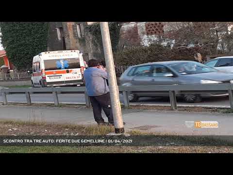 SCONTRO TRA TRE AUTO: FERITE DUE GEMELLINE | 01/04/2021