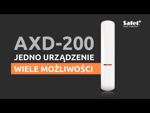 Jedno urządzenie – wiele możliwości. Poznaj uniwersalną czujkę bezprzewodową AXD-200 od #SATEL