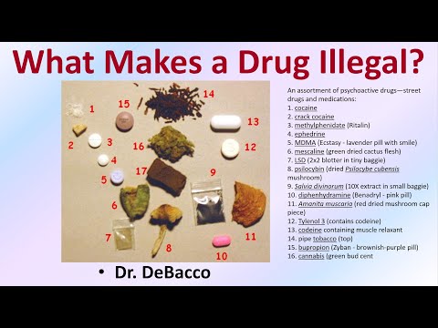 What Makes a Drug Illegal