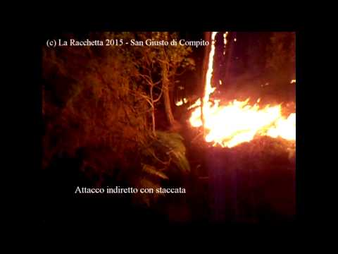 Incendio San Giusto di Compito Giugno 2015