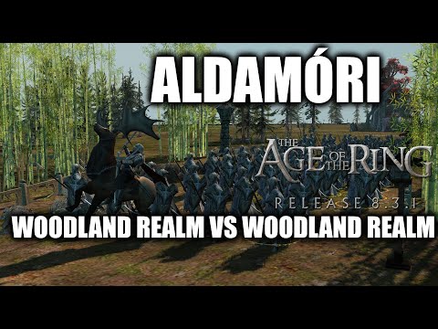 AotR 8.3.1 mod - How To Play Woodland Realm vs. Woodland Realm