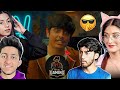 ALL GIRLS AND BOYS YOUTUBERS REACTION ON AJJUBHAI FACE REVEAL TOTAL GAMING FACE REVEAL