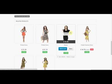 Prestashop Module - Related Product Pro