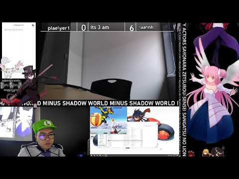 Shadow World MINUS (exfalchi) Full VOD - +R, Garry's Mod, Bakemonogatari, etc. (Timestamps)