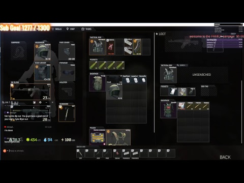 ESCAPE FROM TARKOV (where is the warehouse key)-----chunkie