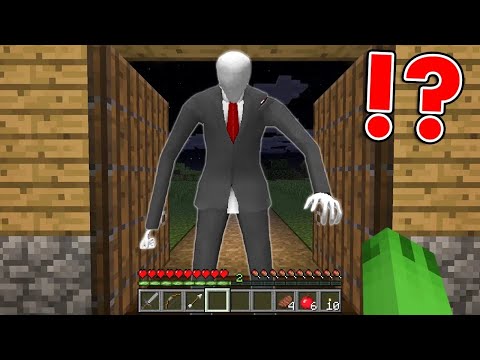 DON'T OPEN DOOR to Strangers in Minecraft