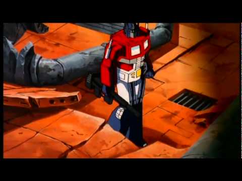 Optimus Prime vs Megatron HD Transformers The Movie 1986