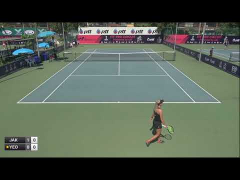 DALILA JAKUPOVIC V YEONWOO KU - W40 NONTHABURI (1°set)