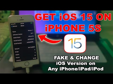 Get iOS 15 on iPhone 5S/6/6+/5 🤯| Spoof/Modify/Change iOS Version iPhone/iPad/iPod| Fake iOS Version