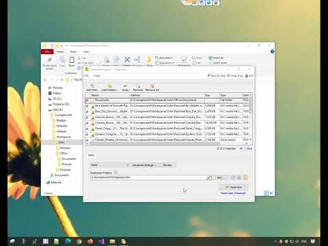 Copy specific types of files, from multiple folders into a single folder without any folder structure