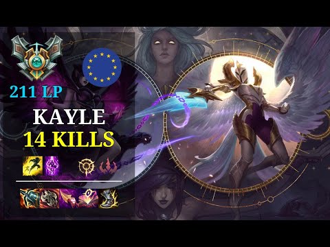 Kayle Top vs Poppy - 14 kills - Dmsa Sin EUW Grandmaster (211 LP) Patch 11.2