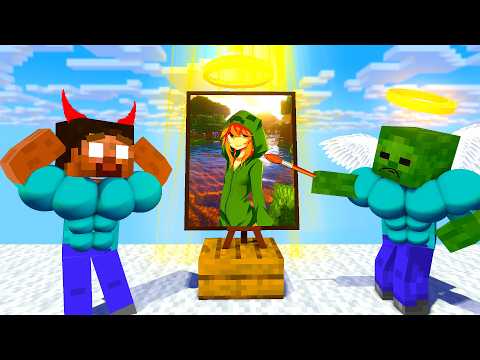 DRAWING RUN 2 CHALLENGE - Minecraft Animation