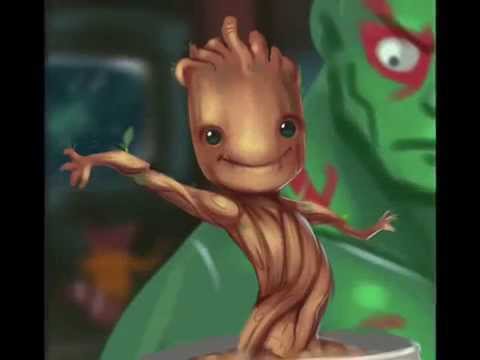 GOTG - Baby Groot Dancing - I want you back