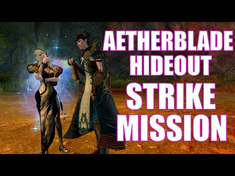 GW2 - Aetherblade Hideout - Strike Mission - Guild Wars 2 End Of Dragons