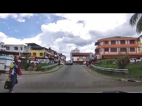 Keningau City - Driving Tour 2025 PART 24 - AKASO V50 PRO 720P 60FPS - 4K Walk Sabah