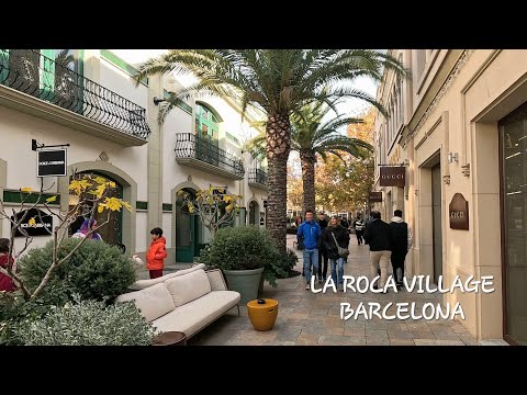 La Roca Village Barcelona 🛍  Outler Shopping Center | 4K ✨️