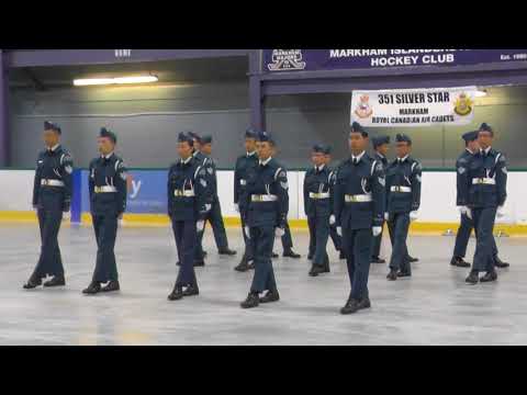 351 Air Cadet Annual Ceremonial Review   Senior Drill Team Demonstration