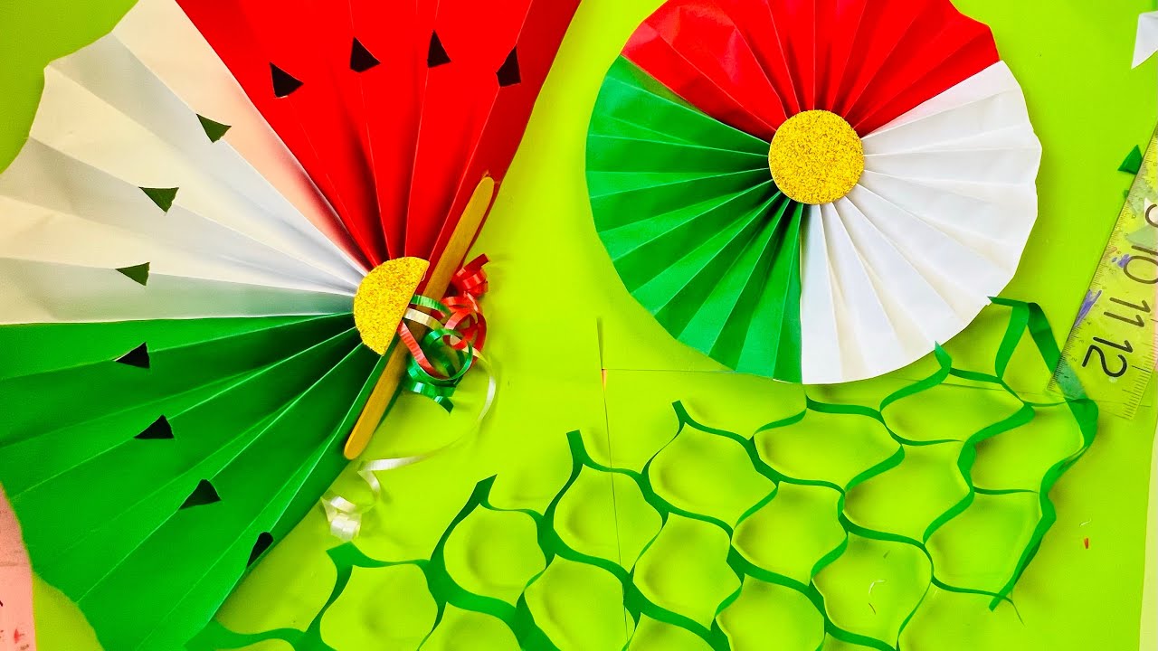 3 ideas con SOLO 3 hojas para DECORAR EN FIESTAS PATRIAS 🇲🇽