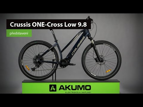Elektrokolo CRUSSIS ONE-Cross Low 9.8 - dámské krosové elektrokolo