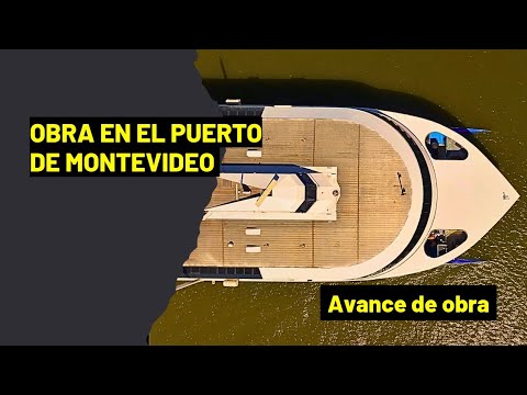 Ampliación de puerto-Montevideo.(4K)*©Vista Aérea Uy📲092770808