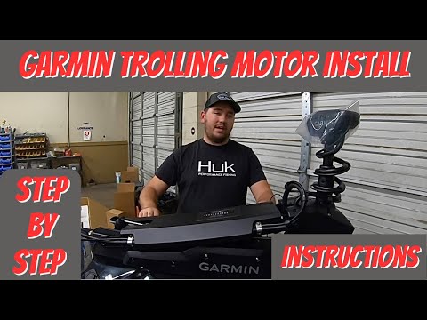 GARMIN TROLLING MOTOR INSTALL (Step by step instructions and tips)