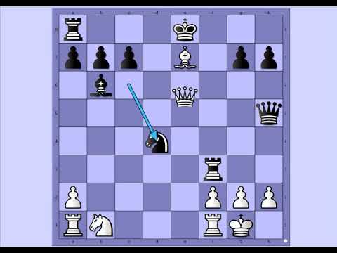 Podsećanje na Anastazijin mat ● BAYER vs FALKBEER ● Evans gambit  # 1429