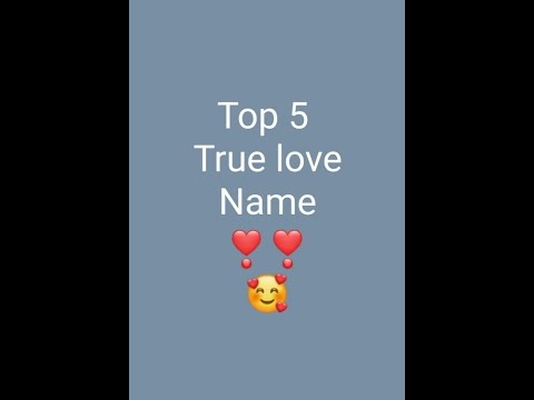 Top 5 True love name | Best couple name|#couplegoals#couples #couplestatus#love #lovestatus#ytshorts