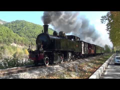 Le Train des Pignes à vapeur - en parallèle