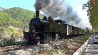 preview picture of video 'Le Train des Pignes à vapeur - en parallèle'