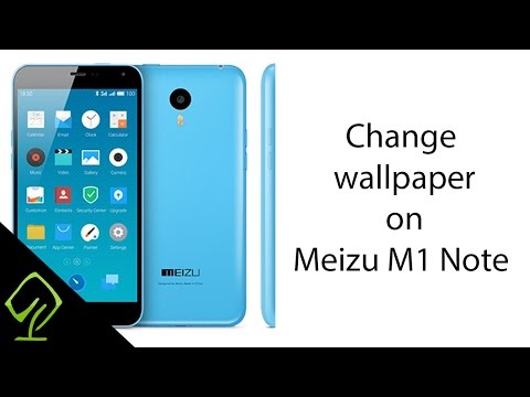 How to Change the Lock Screen and Home Screen Wallpaper of Meizu M1 Note
