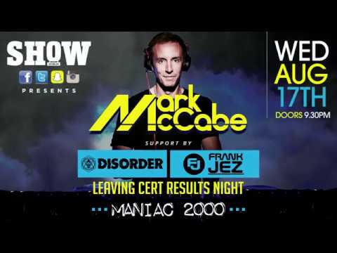 Mark McCabe - Show Nightclub Dublin