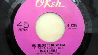 Major Lance - You belong to me my love
