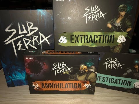 Sub Terra Boardgame