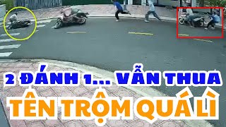 Hai Mẹ Con Giằng Co Với Tên TR.ỘM – Xe Ngã Lăn, Tr.ộm Vẫn Lên Ga Tẩu Thoát!