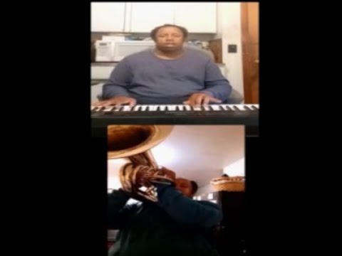 Friends by Marshmello and Annie Marie on Tuba (Contrabass) and Keyboard