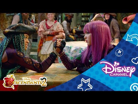 Descendants 2 | Sneak Peak Clip | Uma Vs Mal VK Drama Revealed | Official Disney Channel Africa
