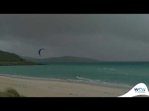 Kite Surfing, Isle of Harris, Outer Hebrides
