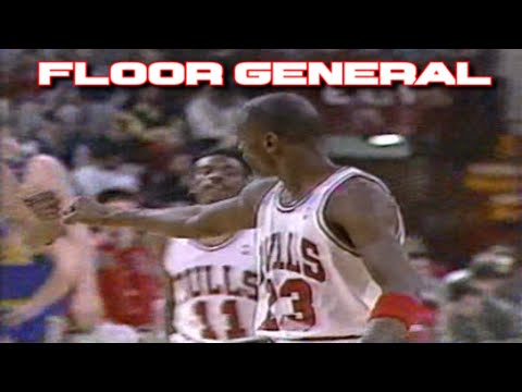 80s Michael Jordan - Orchestrating a Blowout Triple Double Style