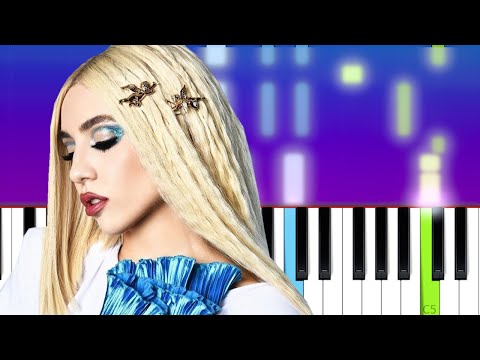 My Head And My Heart - Ava Max piano tutorial