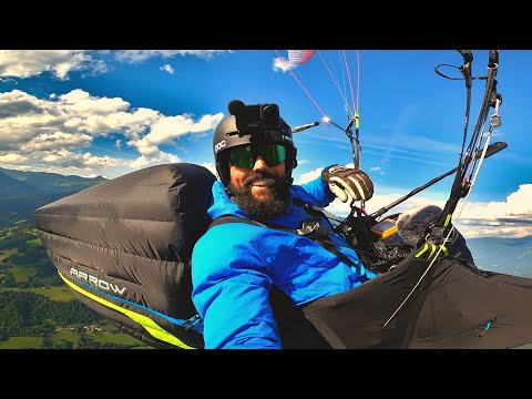 141 km durch die Alpen – Gleitschirmfliegen Abenteuer mit Freunden | Fly&Share 2023