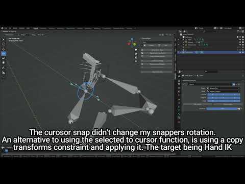 Using drivers to snap bones into position Blender