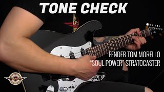 Video thumbnail for TONE CHECK: Fender Tom Morello Stratocaster Demo | No Talking by Cream City Music