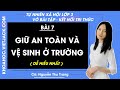 Vở bài tập Tự nhiên xã hội Lớp 3 Bài 7: Giữ an toàn và vệ sinh ở trường