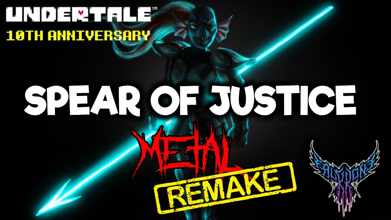 UNDERTALE Anniversary - Spear of Justice 【Intense Symphonic Metal Cover】