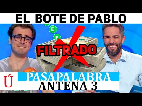 Pasapalabra y su error que destapa que no hay bote de Pablo en Antena 3 este lunes