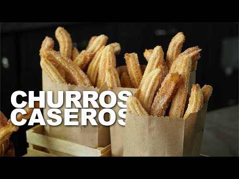 CHURROS CASEROS | Con solo 4 ingredientes